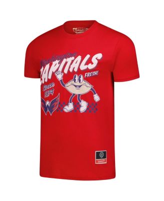 Men's Red Washington Capitals Local Food T-Shirt
