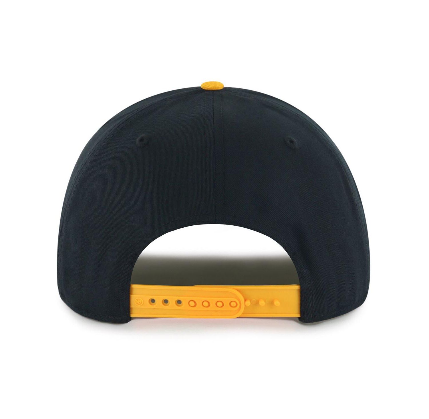 Men's Black/Gold Boston Bruins Drop Shadow Rope Hitch Adjustable Hat