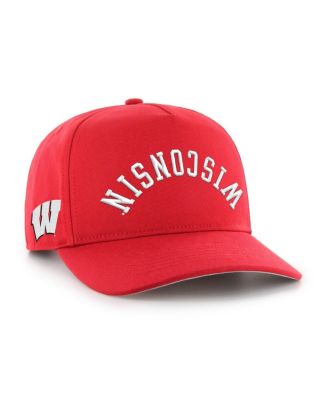 '47 Brand - Men's Red Wisconsin Badgers Flip Script Hitch Adjustable Hat