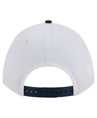 Men's White/Navy New England Revolution 2025 Jersey Hook 9FORTY M-Crown Adjustable Hat