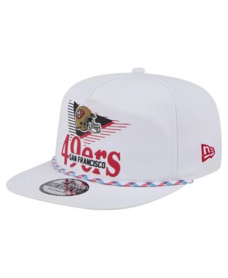 New Era - Men's White San Francisco 49ers Collide Golfer Snapback Hat