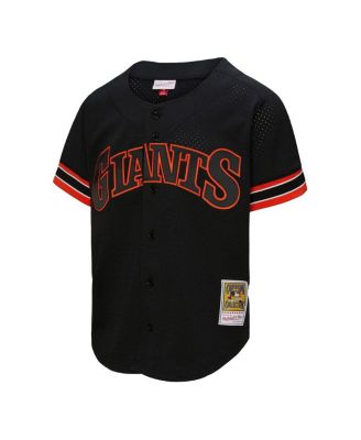 Men's Matt Williams Black San Francisco Giants 1993 Authentic Batting Practice Jersey