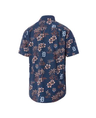 Men's Navy Detroit Tigers Kekai Button-Down Shirt