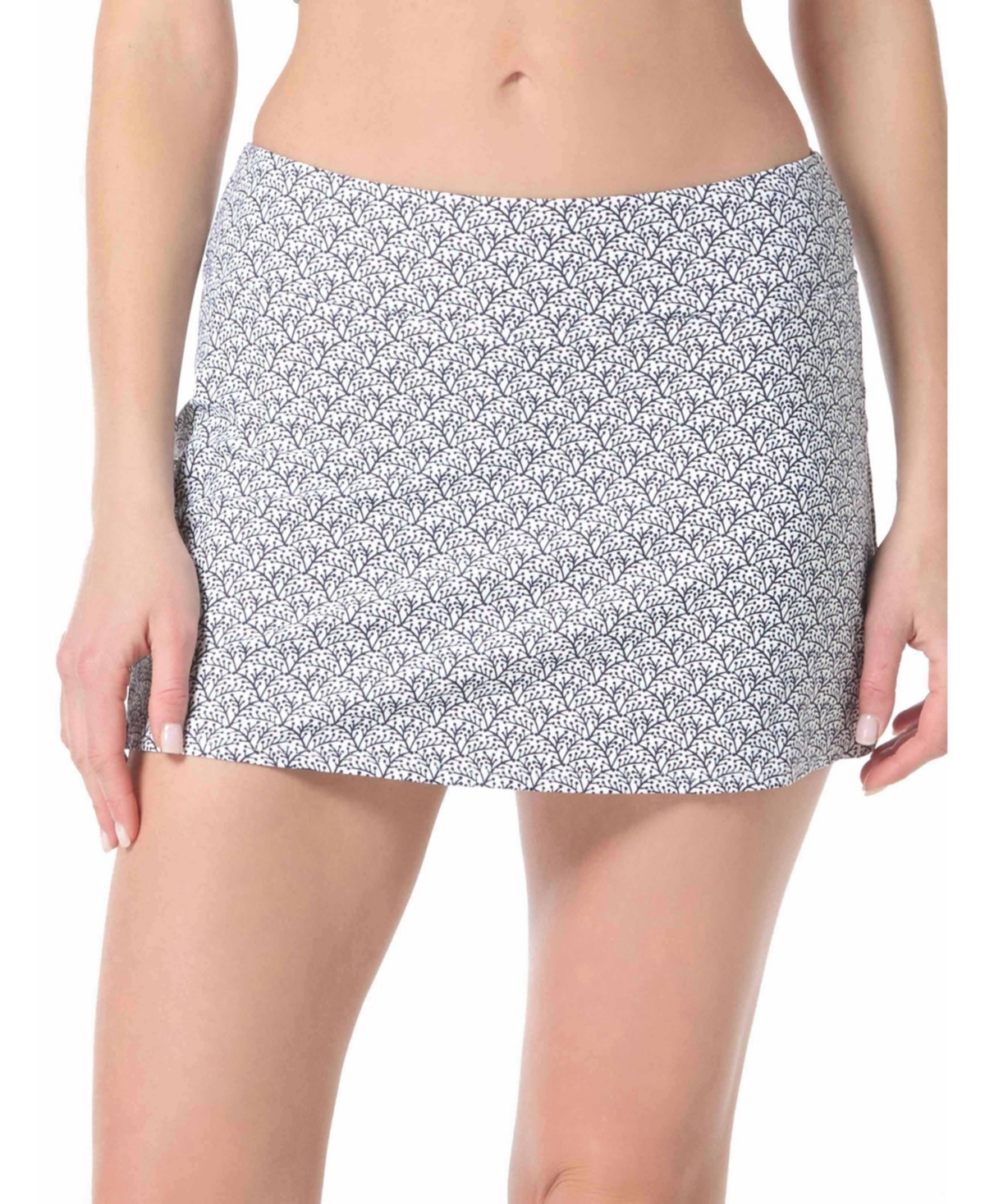 Women's Swim Sport Emma Pull On Swim Skort - Admiral