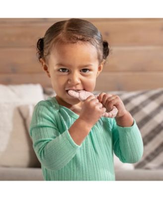 Toddler Easter Plush and Teether Playset - Squeaky Bunny, Chicken, Easter Egg, Plush Toys and Silicone Teethers - Perfect Gift for Newborns