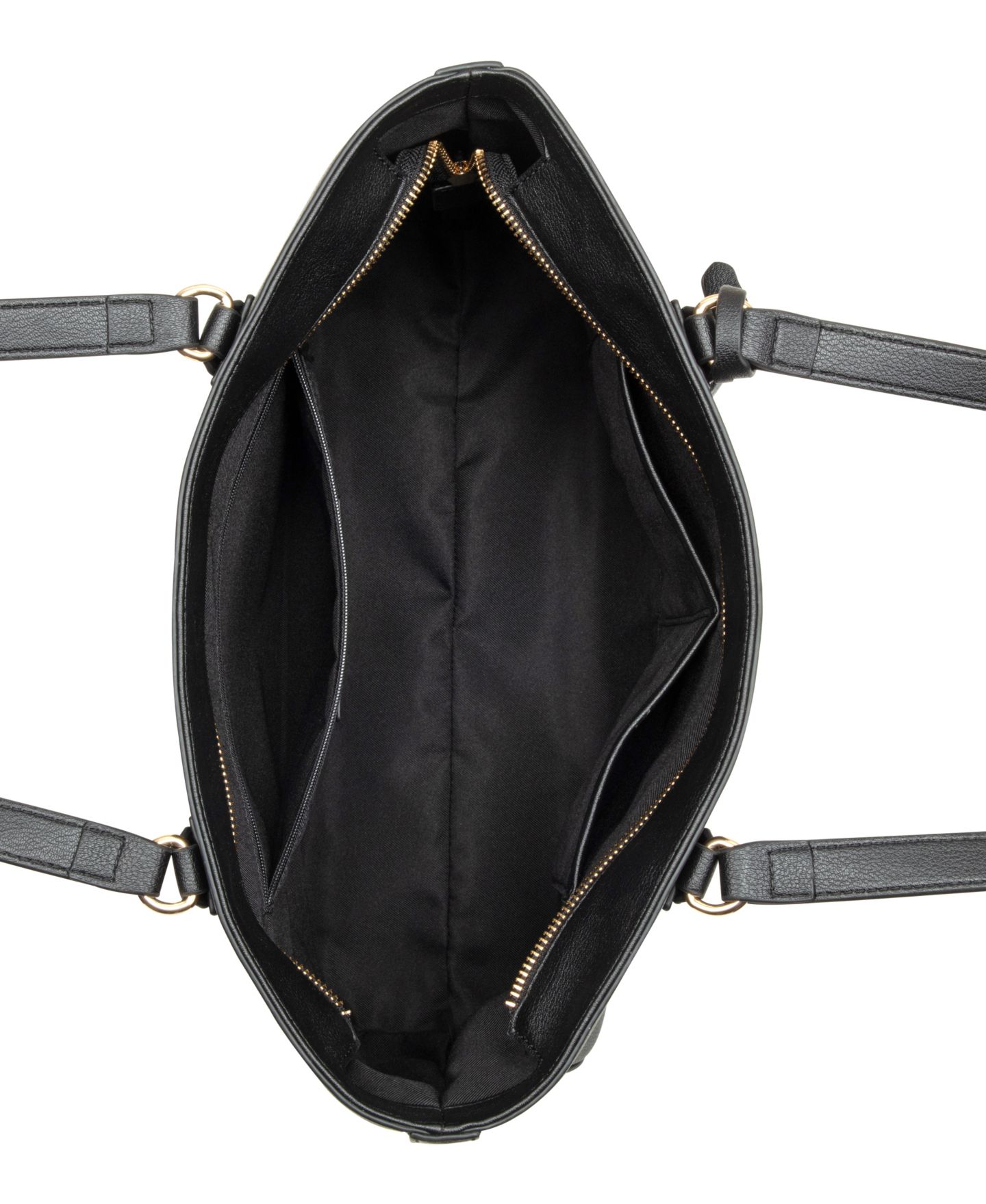 Женская сумка Nine West Dorsey Triple Compartment Large Shoulder, цвет: Чёрный — фото 8