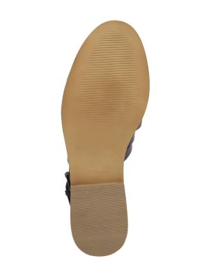 Woven Peep Toe Sandal