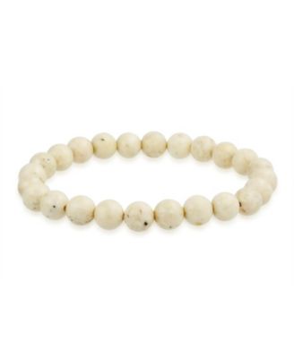 Natural Multi Color Round Beads 8MM Strand Stackable Stretch Bracelet