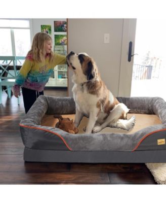 Luxury Large Warm Washable Orthopedic Pet Bed for Dogs/Cats