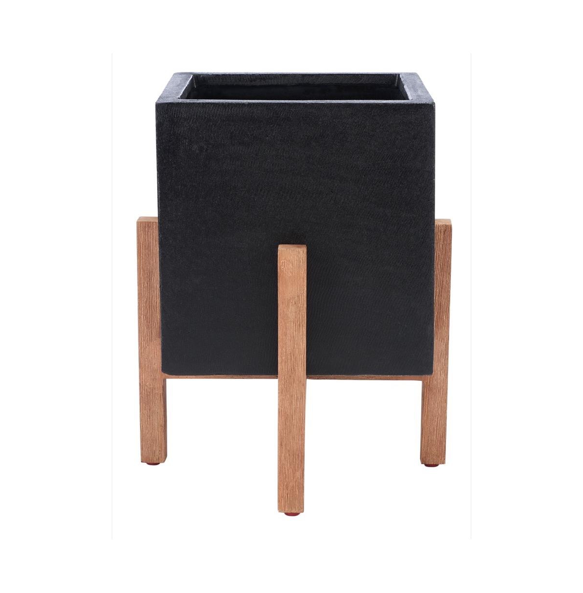 Borsla Planter - Natural/black