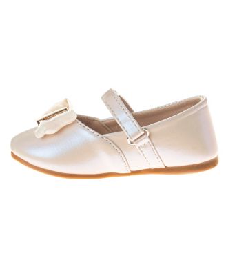 Little and Big Girls Hook and Loop Dress Shoe