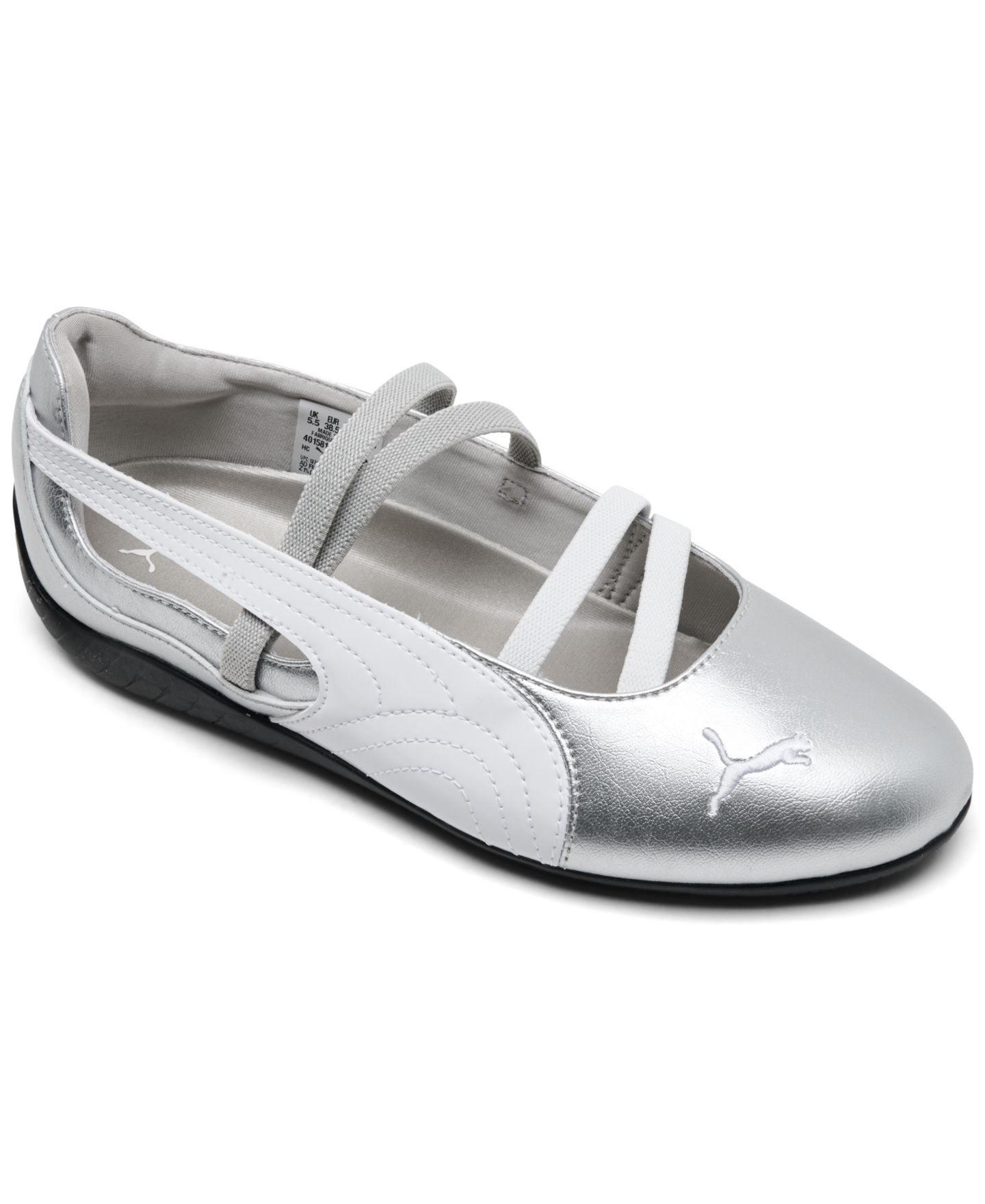 Женские кроссовки Puma Speedcat Ballet, цвет: Металлик / Белый — фото 1