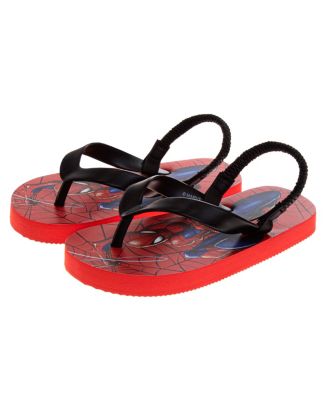 Toddler Boys Superhero Backstrap Flip Flop Slippers