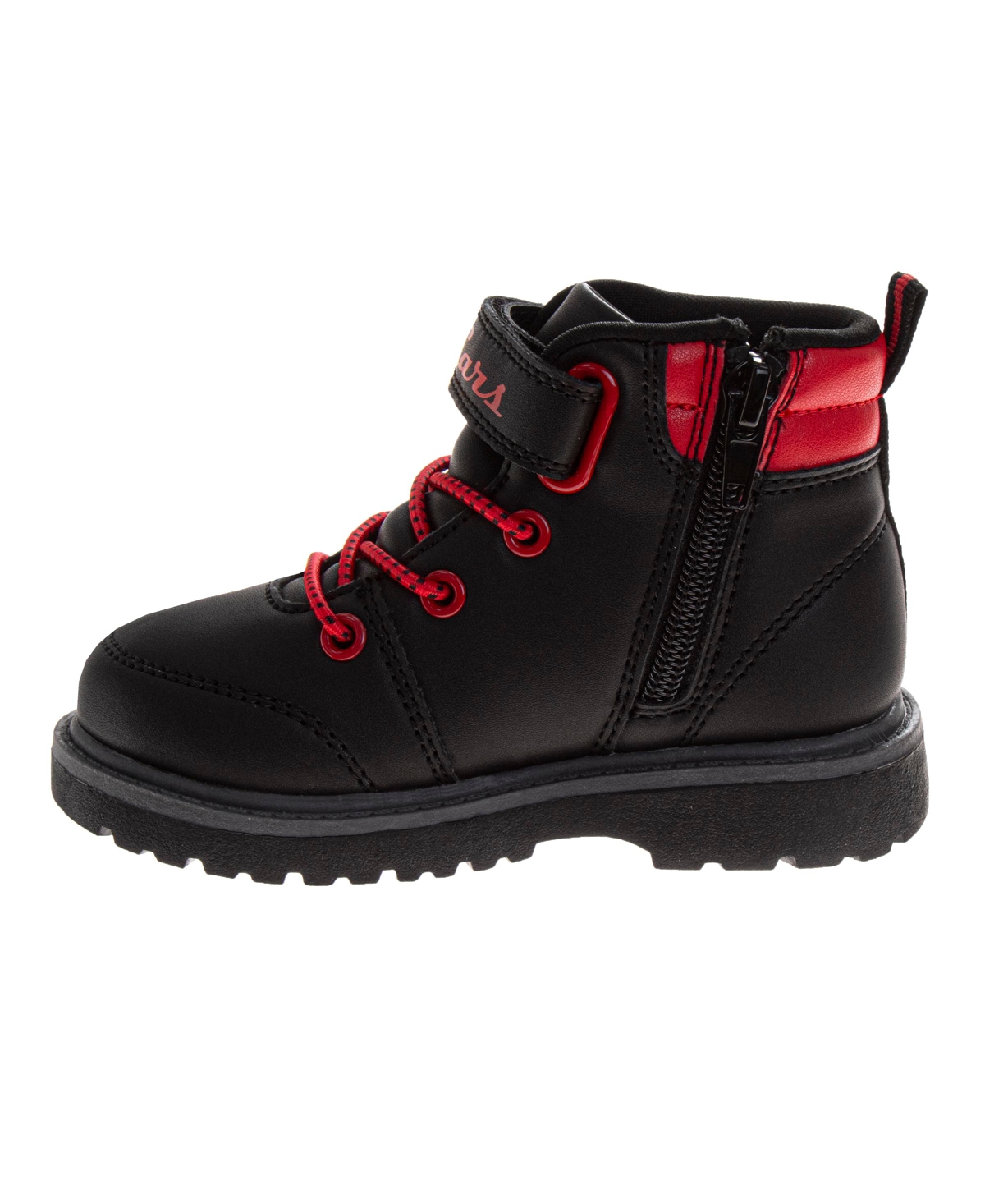 Disney Toddler Boys Cars Hook And Loop Casual Boots In Black
