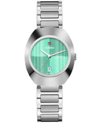 Rado - Women's Swiss Automatic DiaStar Original Stainless Steel Bracelet Watch 30mm