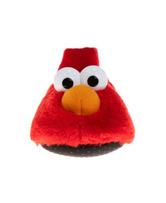 Toddler Girls and Toddler Boys Curious Elmo Dual Sizes Slippers