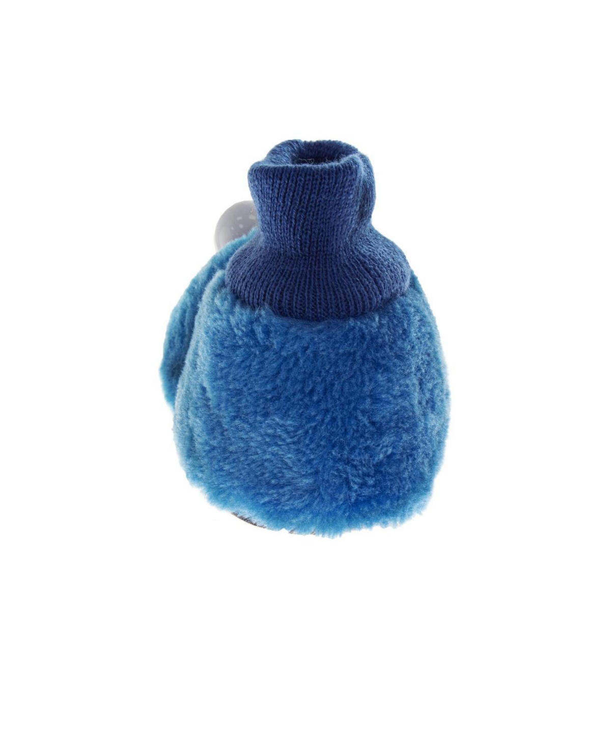 Sesame Street Toddler Girls And Toddler Boys Curious Elmo Dual Sizes Slippers In Blue