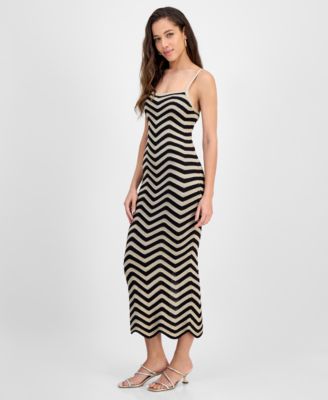 Women's Vera Chevron Lace-Up Dress