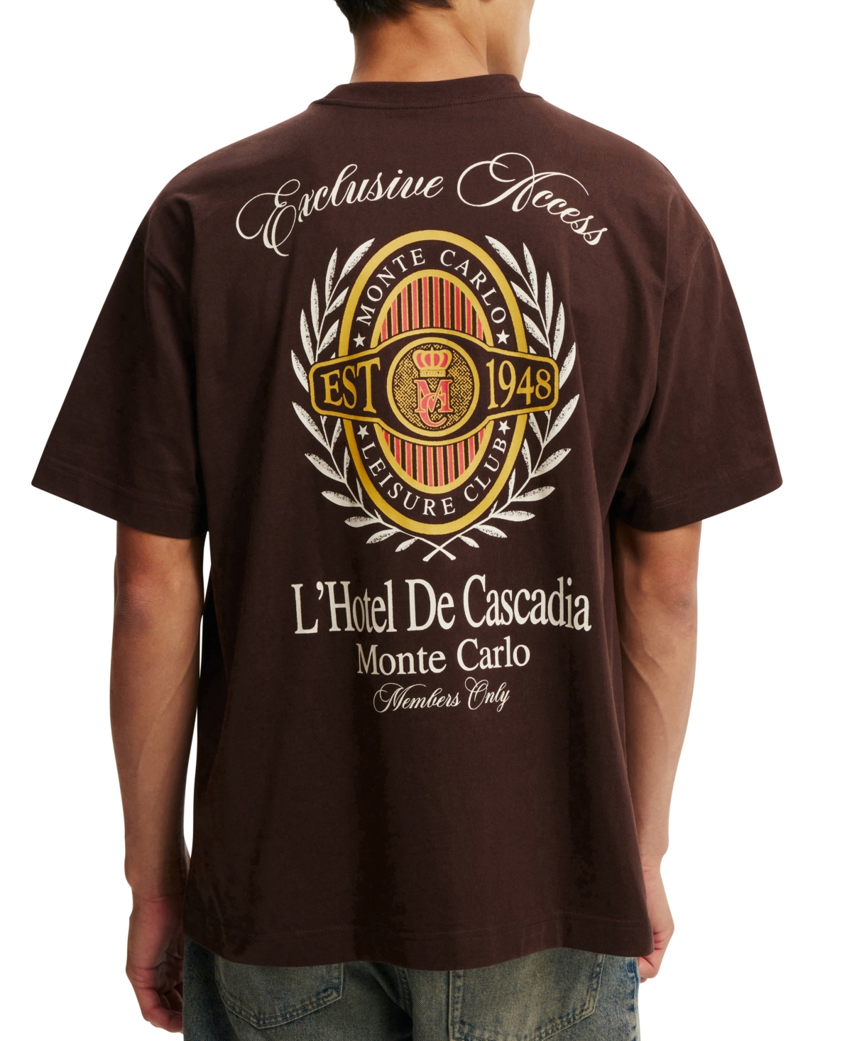 COTTON ON MEN'S BOX FIT GRAPHIC T-SHIRT 