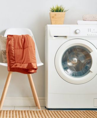 Windom Lightweight Down Alternative Satin Trim Blanket, Twin