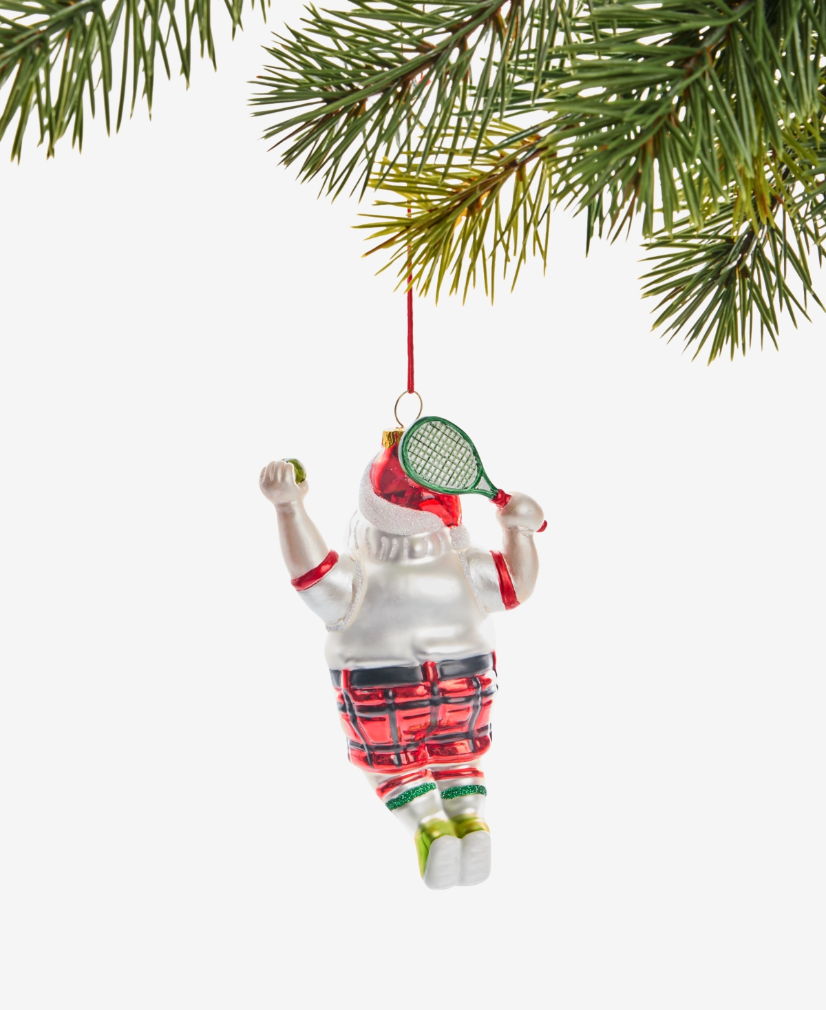 Holiday Lane Sports Pickleball Santa Ornament, Macy's Exclusive In Multi