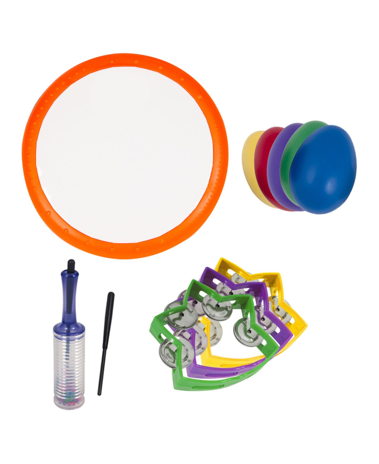 Детские игрушки Westco Educational Products Colorful Curations Musical 19-Piece Set, Ages 3+ — фото 2