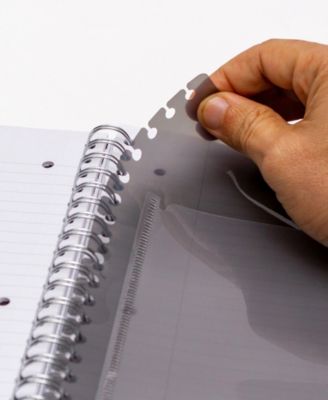 Metallic Green Letter Sized Subject Divider Notebook, Pack of 3