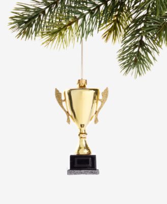 Sports Gold Trophy Ornament, Macy's Exclusive 