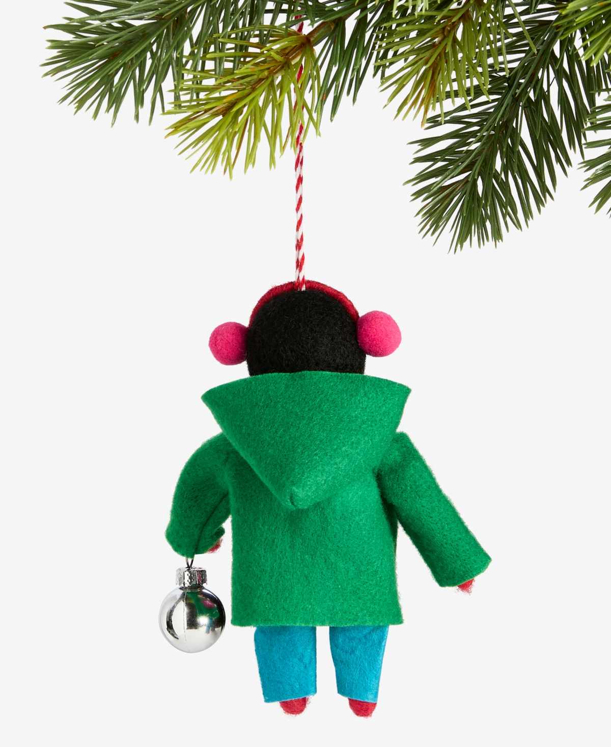 Holiday Lane Tiny Tidings Dressed-up Penguin Ornament, Macy's Exclusive In Transparent