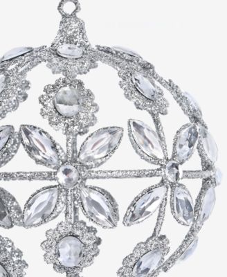 Jeweled Classics Embellished Ball Ornament, Macy's Exclusive