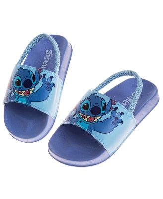 Toddler Girls Stitch Dual Sizes Backstrap Slide Sandals