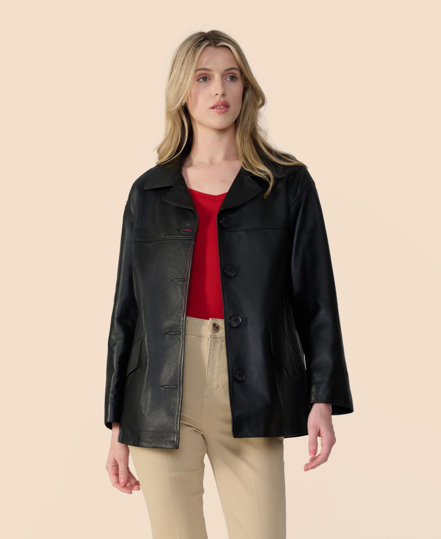 Women's Colette Leather Jacket