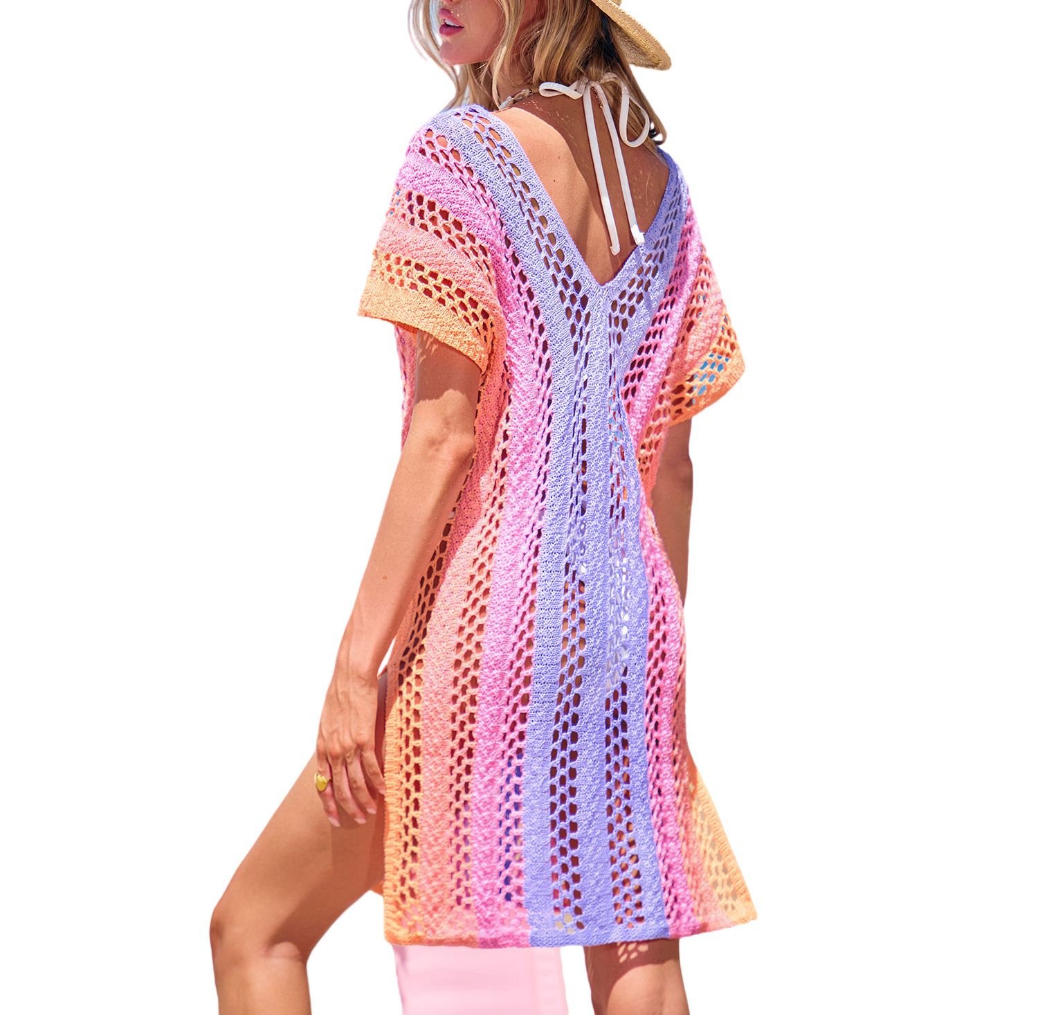 Women's Berry Sorbet Ombre Cover-Up Dress