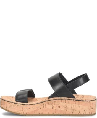 Women's Sloan Round Toe Wedge Sandals