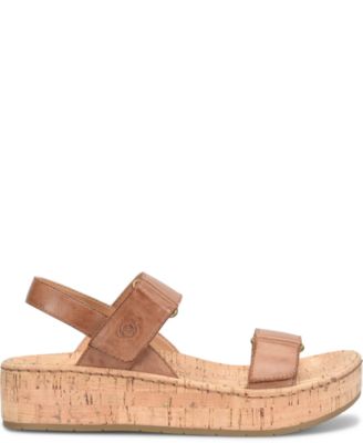 Women's Sloan Round Toe Wedge Sandals