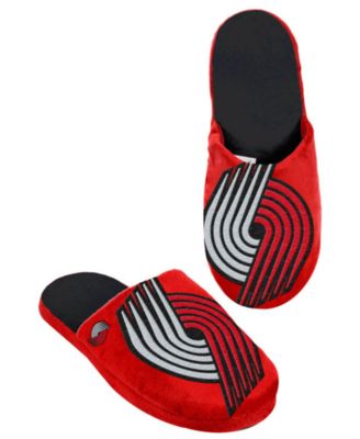 Forever Collectibles - Men's Portland Trail Blazers Big Logo Slippers