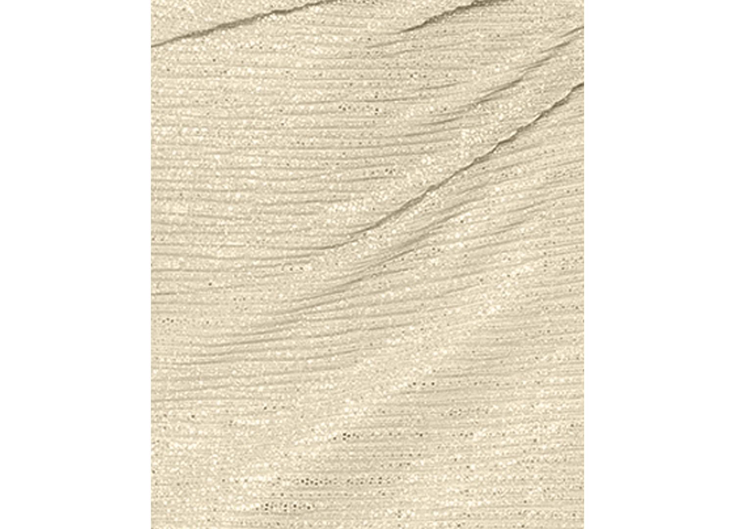 Petite Ruched Metallic Crinkle Gown