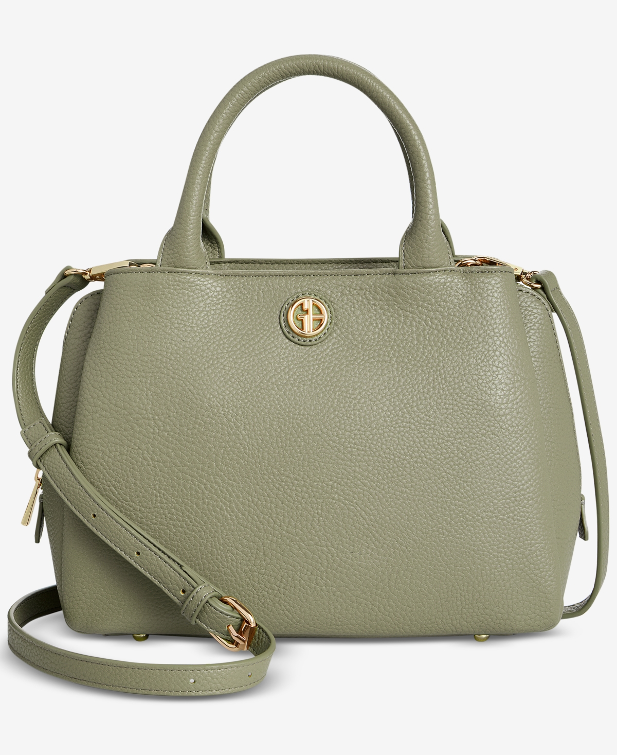 Giani Bernini Pebble Small Satchel, Exclusively At Macy's