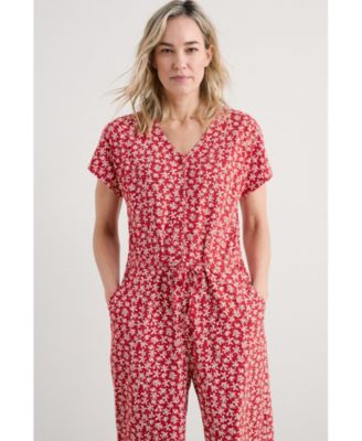 Women's Rose Trellis Jumpsuit