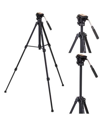 FE 24-105mm f/4 G OSS Lens for Sony E, Bundle with Takama 3-Section Aluminum Video Tripod with Fluid Head