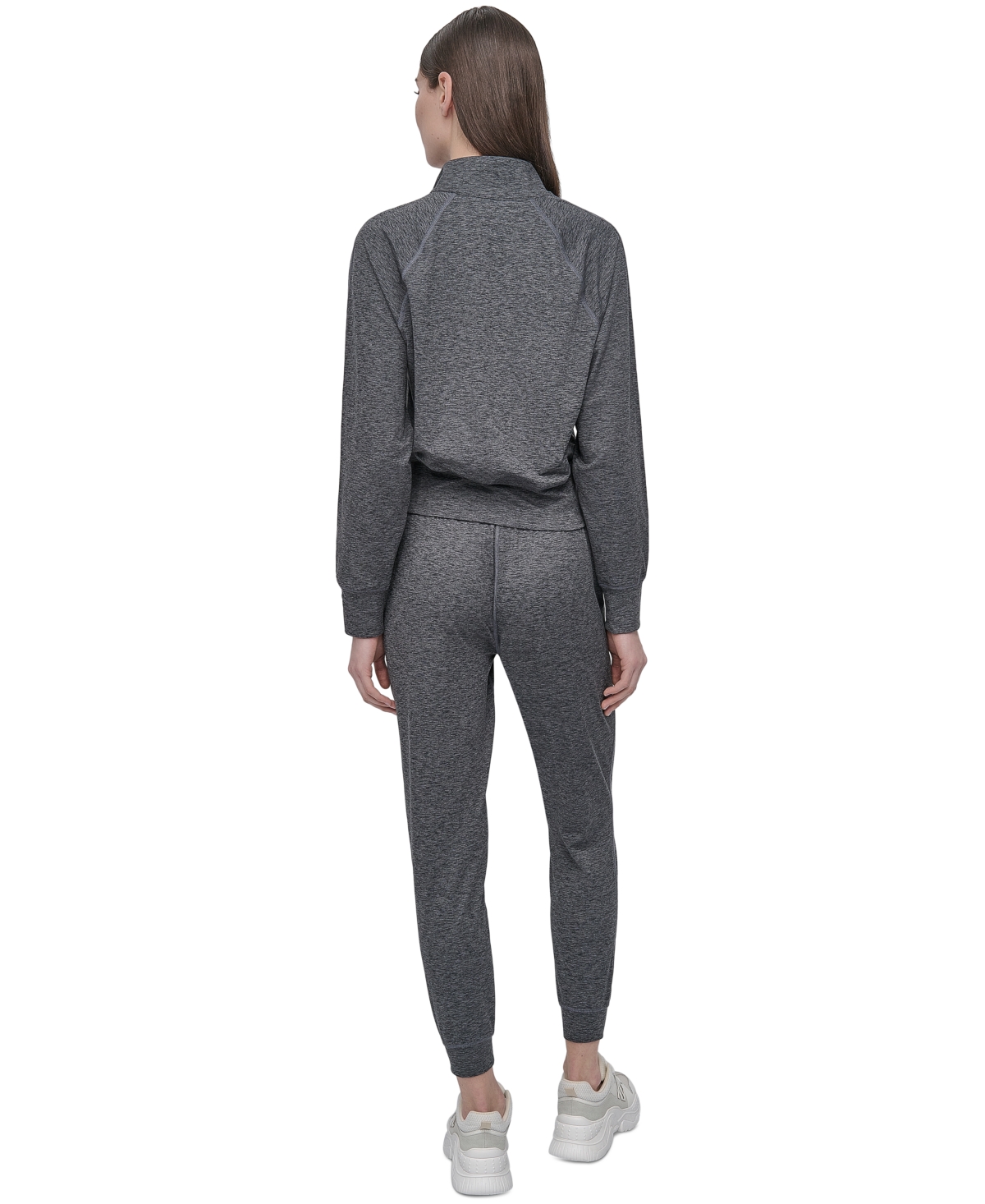 Dkny Space Dye Half Zip Sweatshirt