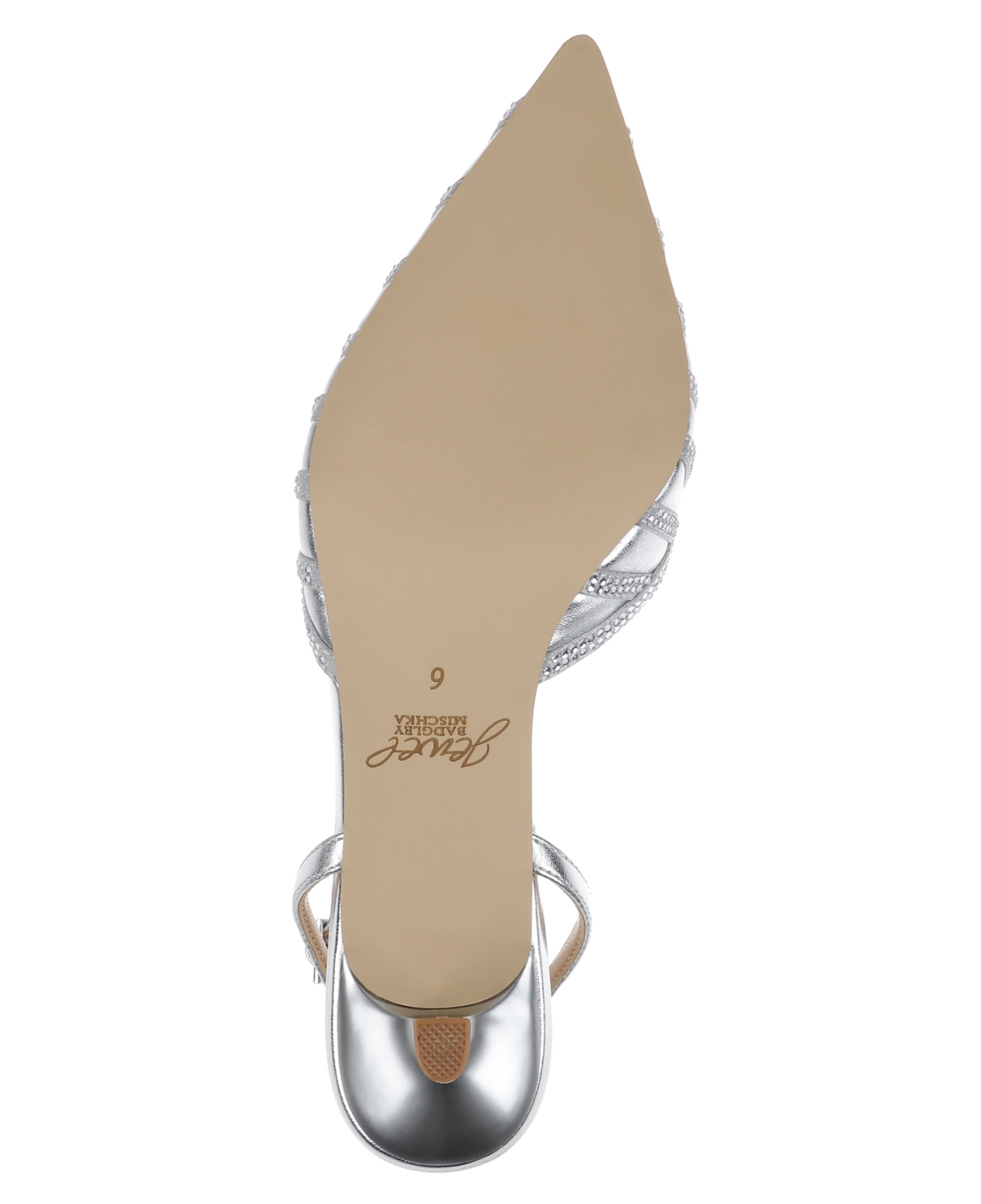 Jewel Badgley Mischka Fable Ankle Strap Pointed Toe Pump