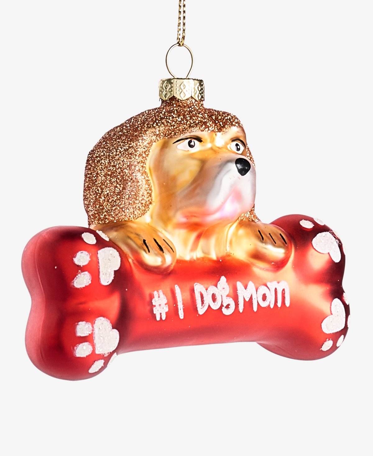Holiday Lane Pets Dog With Bone Ornament, Macy's Exclusive In Multi
