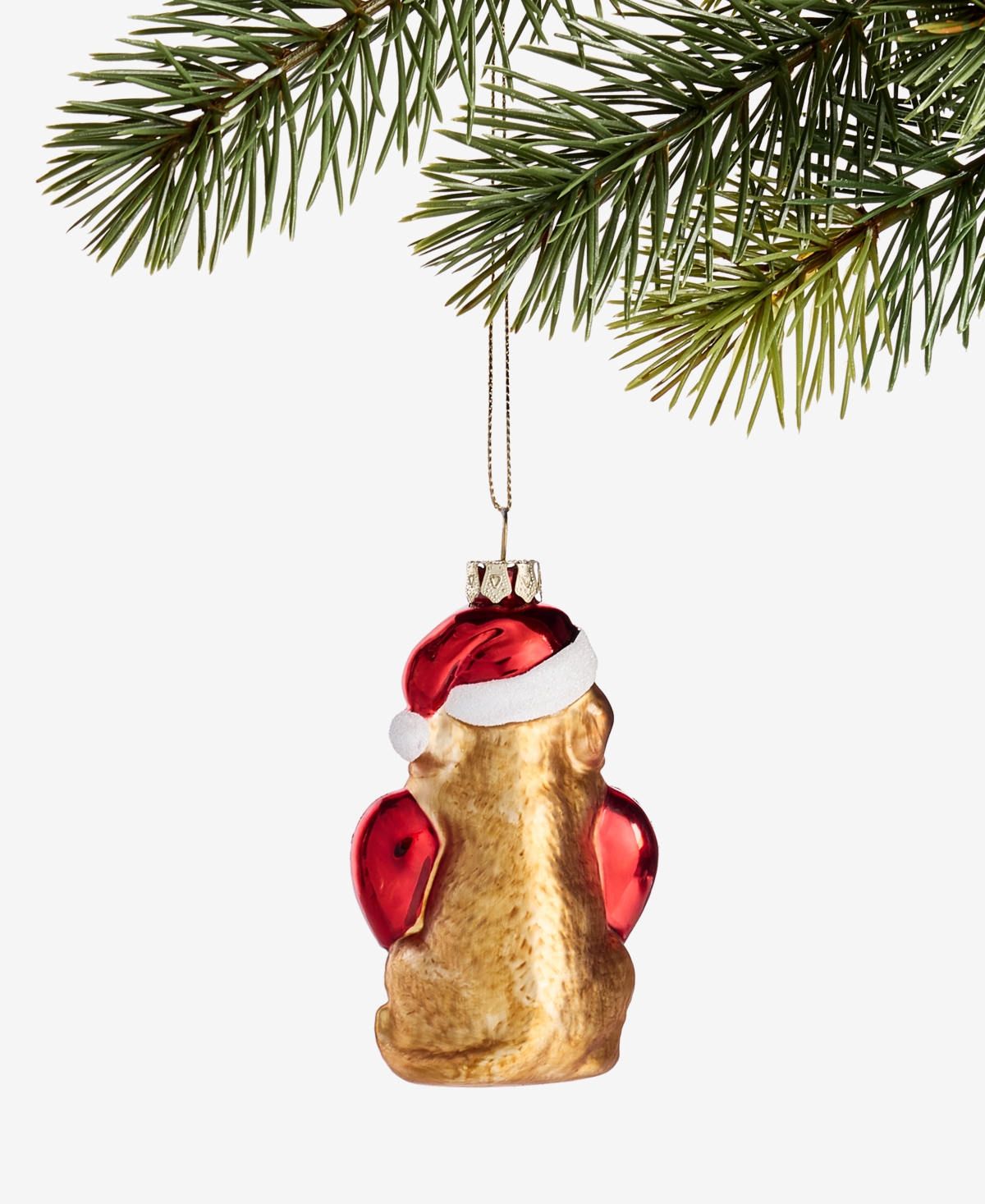 Holiday Lane Pets Glass Dog Ornament, Macy's Exclusive In Transparent