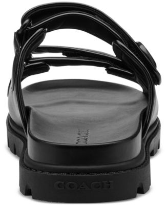 関税・送料込み★COACH★Sculpted C Double Band Sandals Sculpted C Double Band Sandal