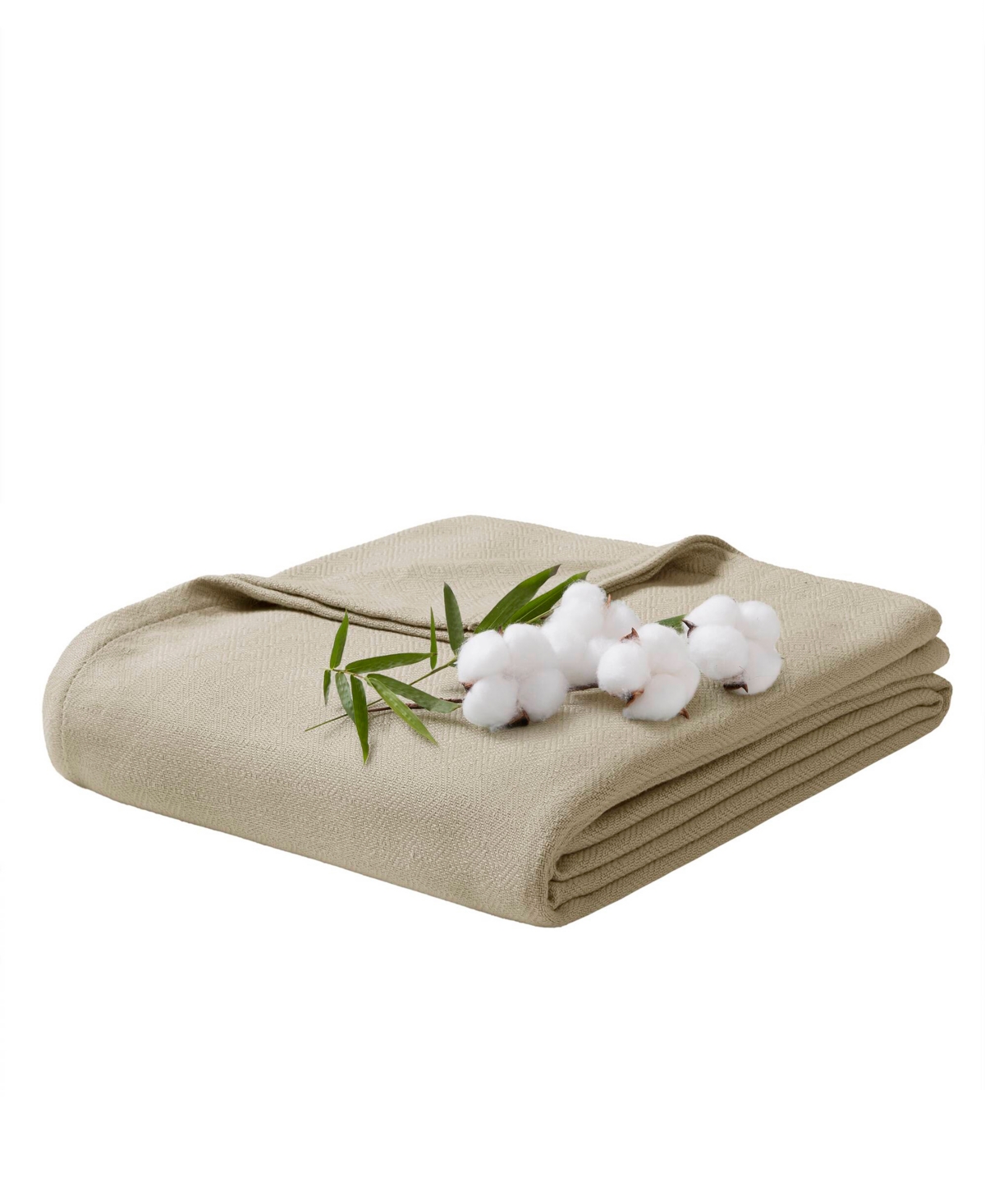 Madison Park Lightweight Breathable Blanket, Twin In Neutral