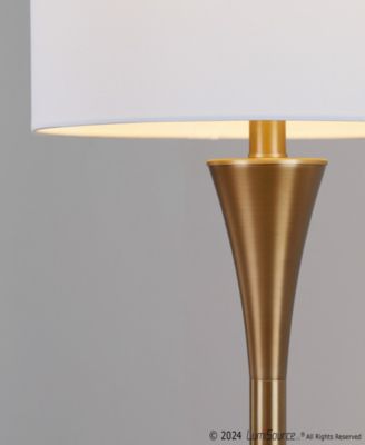 65" Metal Lenuxe Contemporary Floor Lamp