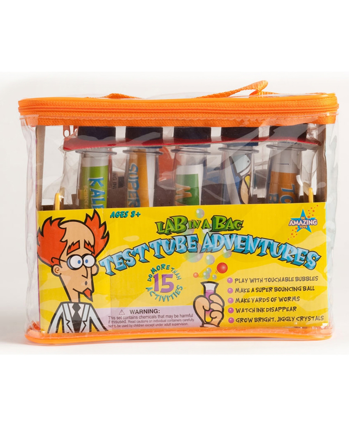 Be Amazing Toys Lab-in-a-bag Test Tube Adventures Science Toys