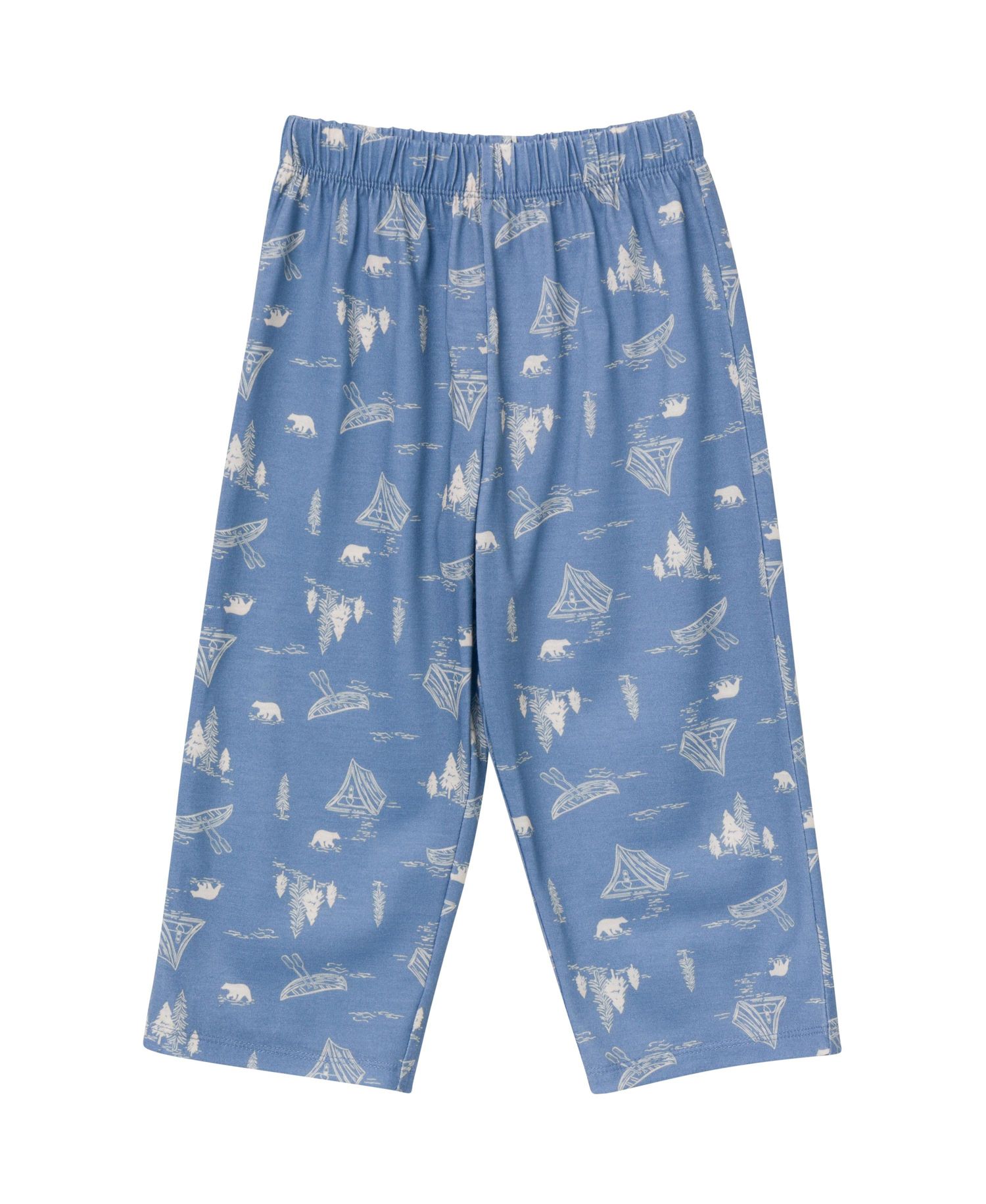 Baby Boys 2-Piece Button Up Pajama Set