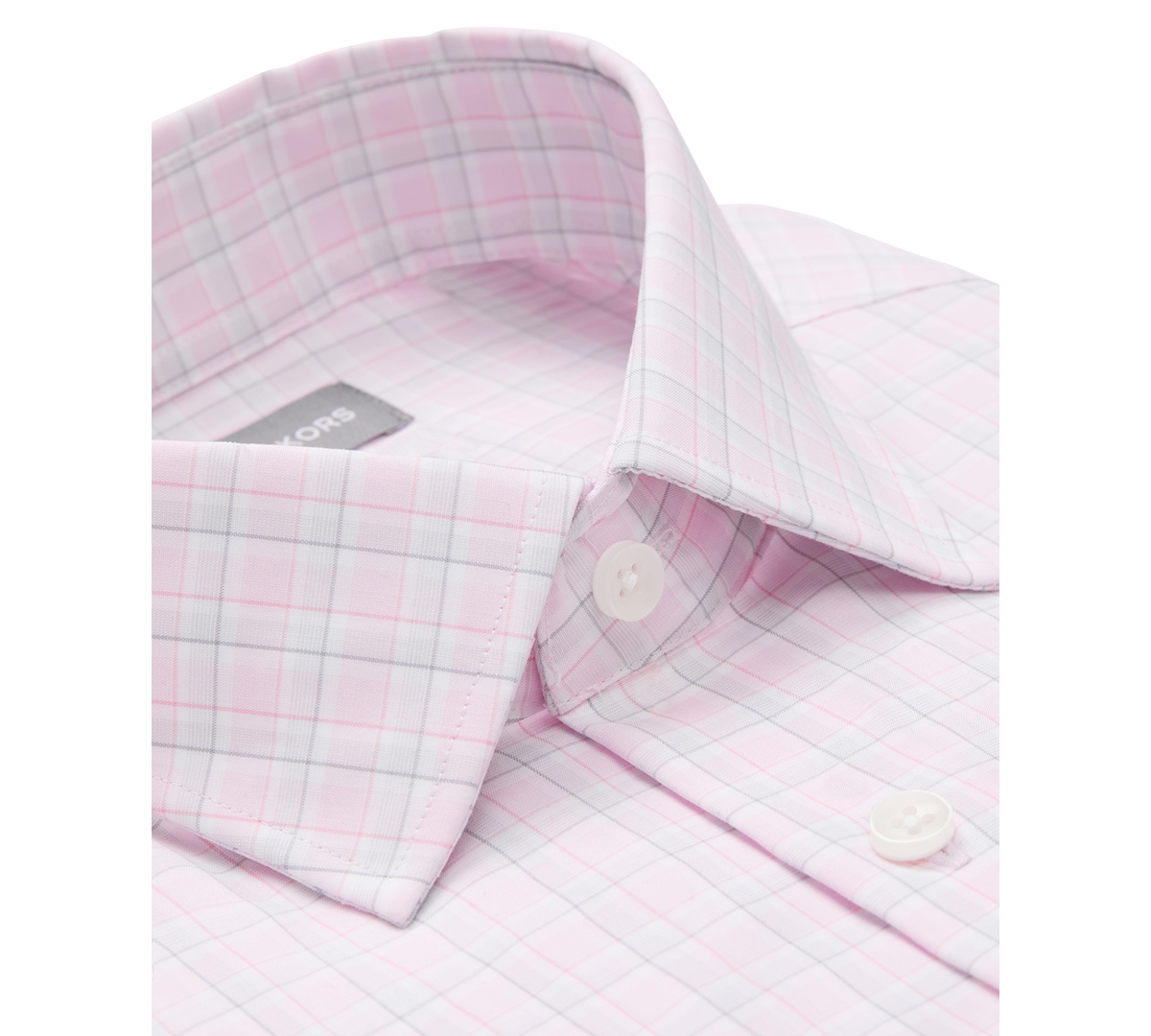Michael Kors Men's Regular-Fit Check Dress Shirt